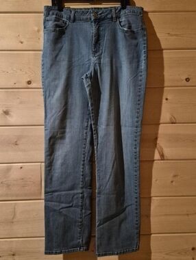 Lee Classic Fit Womens Light Blue Jeans Size 16 36x32
